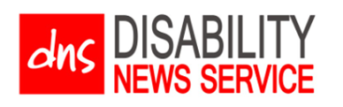 Disability News Service logo with white initials on a red background.